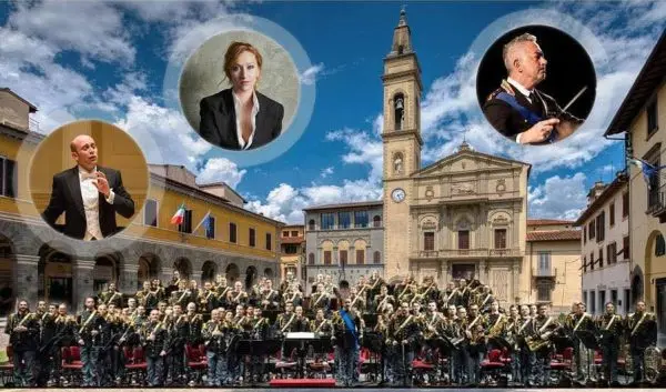 La Banda della Polizia di Stato a Montevarchi