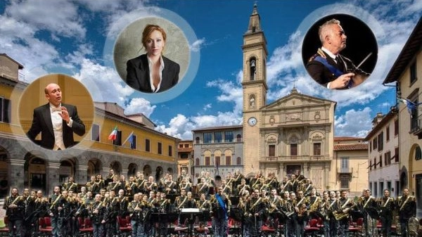 La Banda della Polizia di Stato a Montevarchi