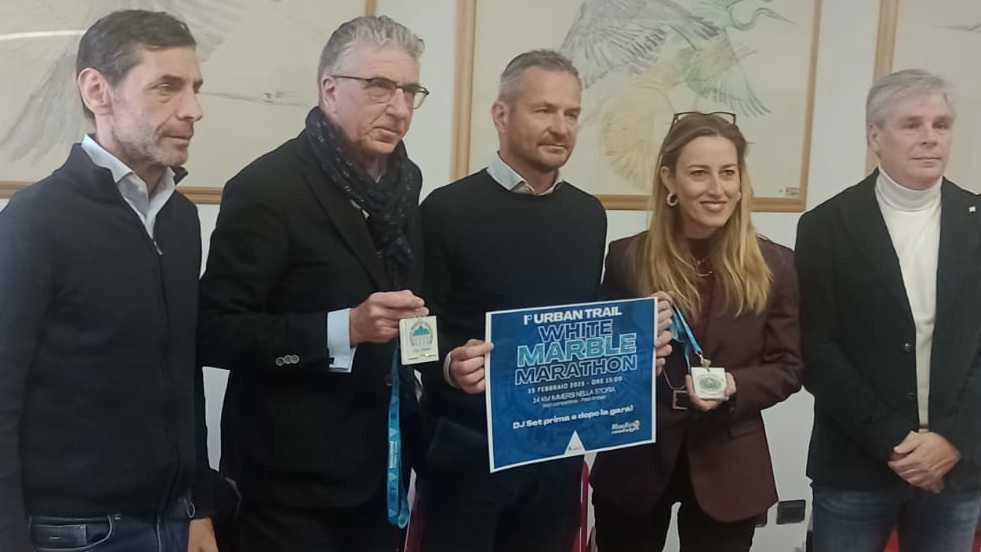 La presentazione della corsa avvenuta ieri mattina. a palazzo civico La presentazione della corsa avvenuta ieri mattina. a palazzo civico