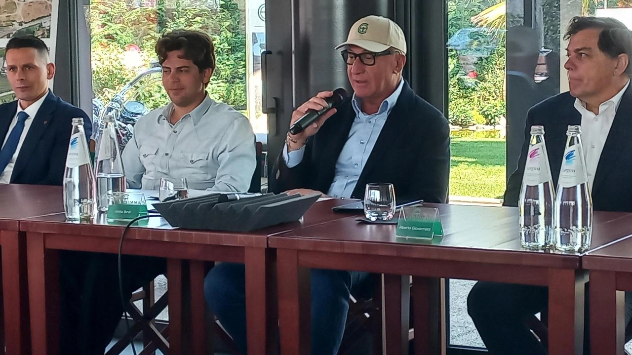Da sinistra Mirco Ramacciotti, Romano Bindi, Attilio Bindi e Alberto Giovannetti
