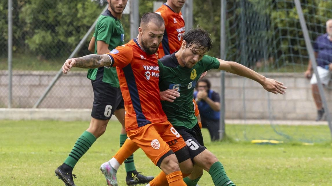 Federico Russo, autore del secondo gol Goiorani Federico Russo, autore del secondo gol Goiorani