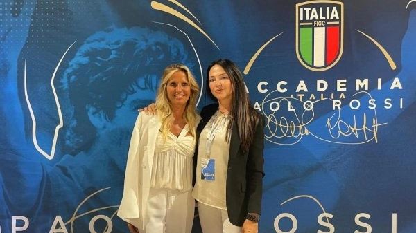 Il sindaco di Montevarchi e Federica Cappelletti Il sindaco di Montevarchi e Federica Cappelletti