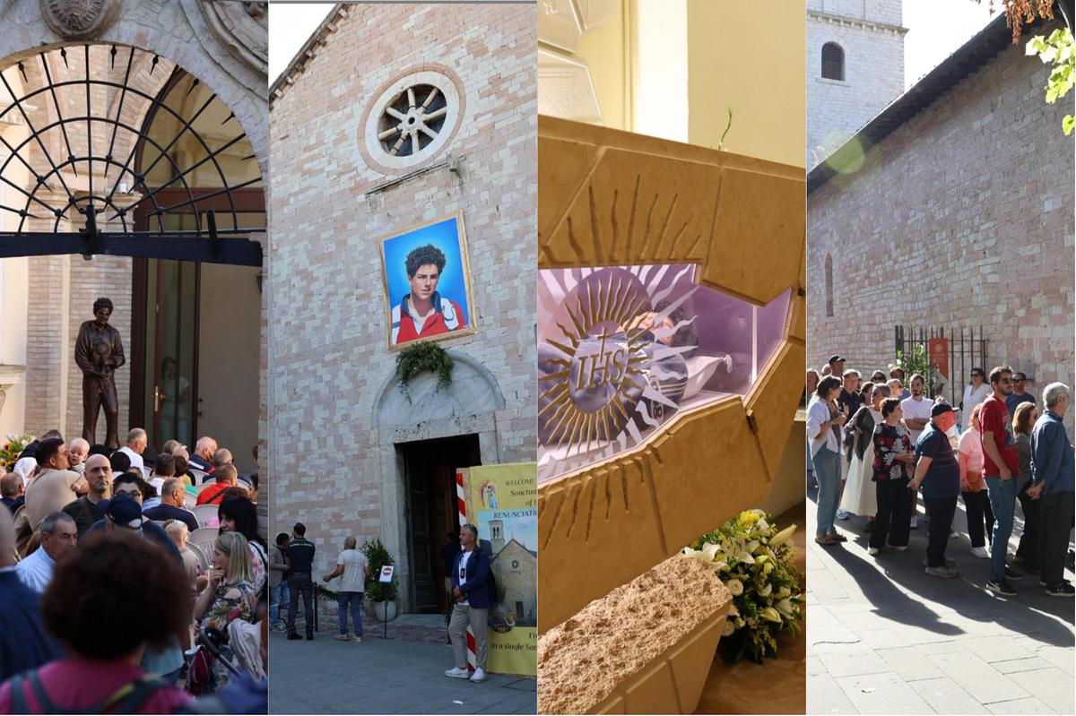 Carlo Acutis è santo, folla in lacrime nella sua Assisi