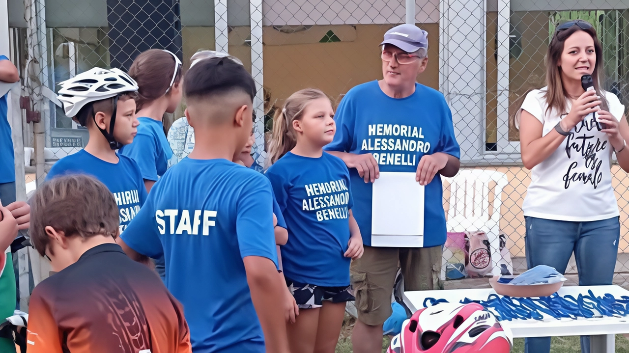 Un momento della premiazione dei piccoli grandi campioni Un momento della premiazione dei piccoli grandi campioni