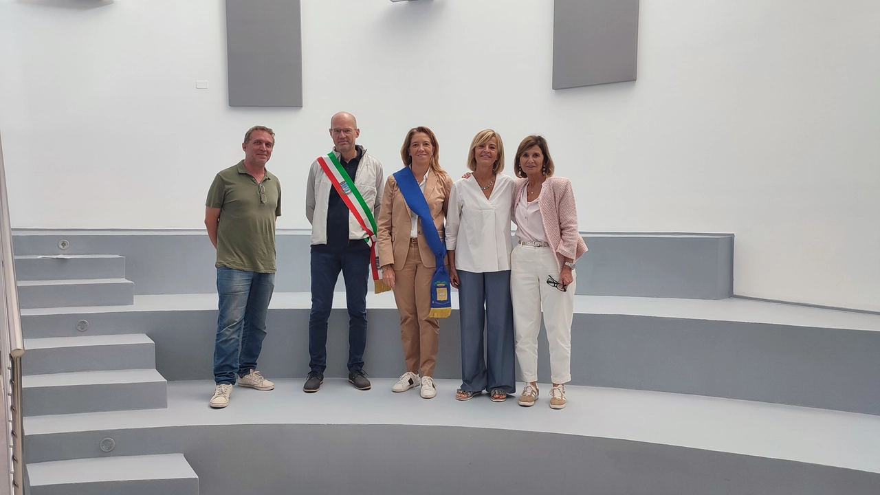 Michelangelo Betti e Cristiano nel portare gli auguri di buon inizio anno scolastico Michelangelo Betti e Cristiano nel portare gli auguri di buon inizio anno scolastico