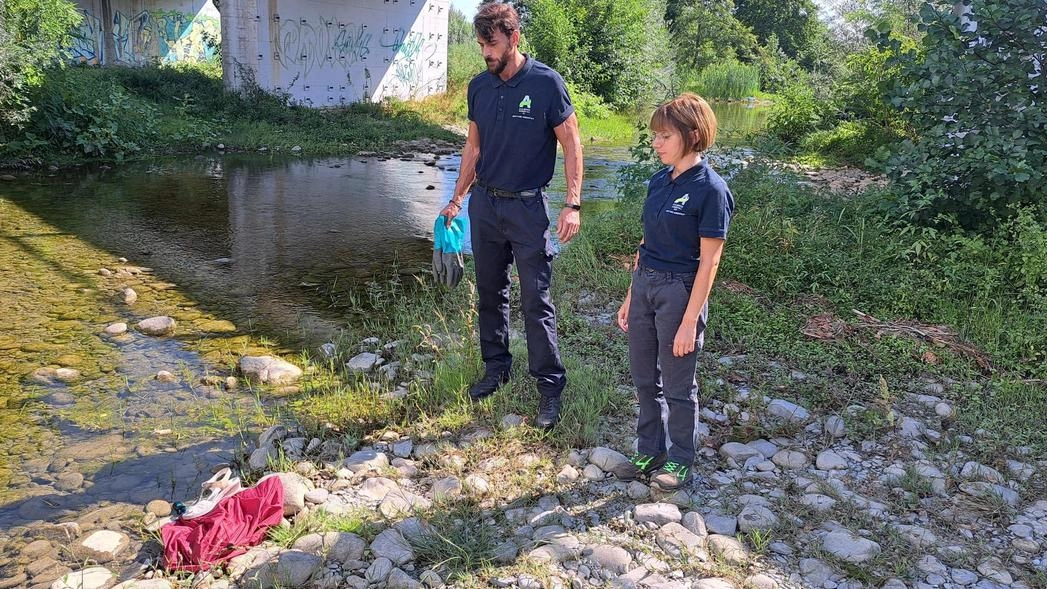 Ispettori ambientali Alia lungo l’Ombrone Ispettori ambientali Alia lungo l’Ombrone
