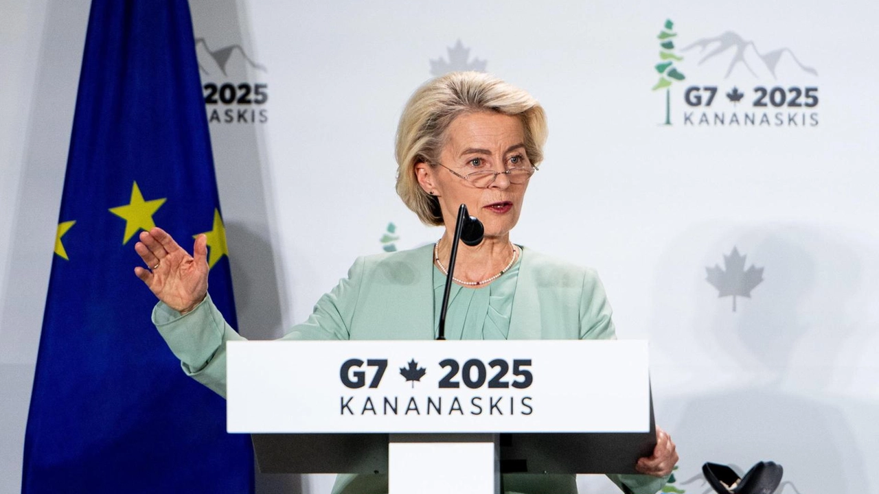 La presidente della Commissione Europea sottolinea l'importanza di una soluzione negoziata con l'Iran per la stabilità del Medio Oriente. La presidente della Commissione Europea sottolinea l'importanza di una soluzione negoziata con l'Iran per la stabilità del Medio Oriente.