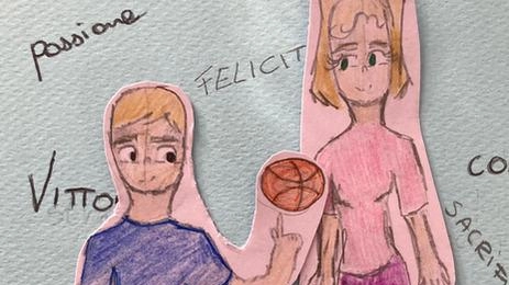 Disegno della 2^ B di Staffoli Disegno della 2^ B di Staffoli