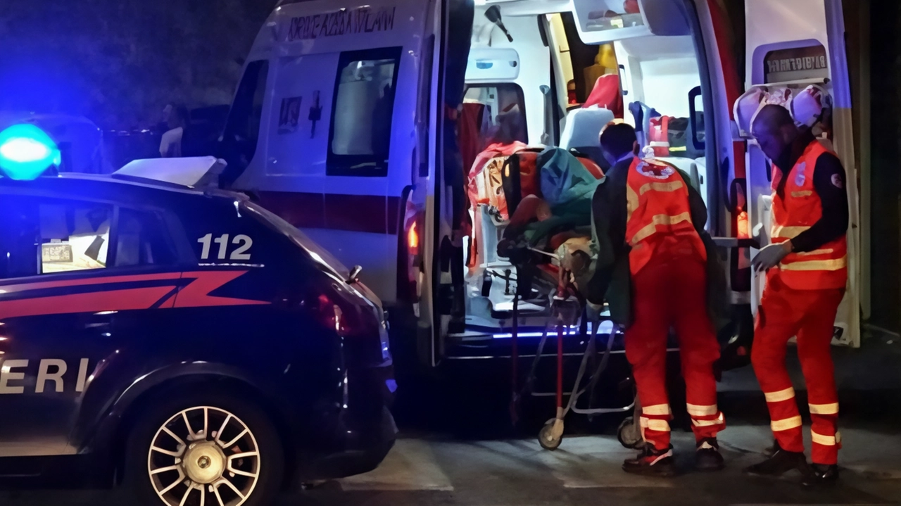 L’epilogo dell’inseguimento con carabinieri e ambulanza sul posto L’epilogo dell’inseguimento con carabinieri e ambulanza sul posto