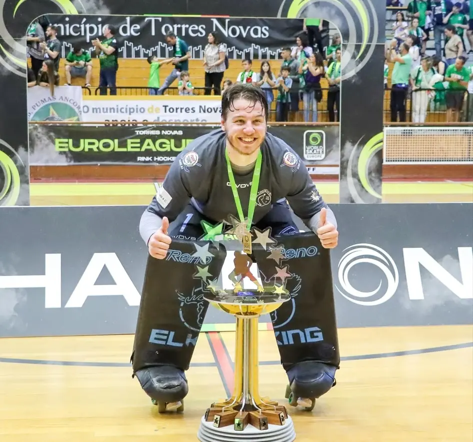 Hockey, il pratese Zampoli confermato tra i campioni d'Italia del Trissino