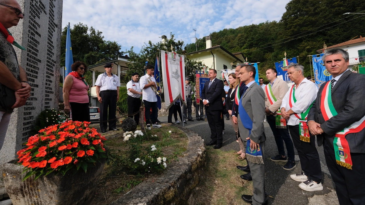 La cerimonia in ricordo dell’eccidio a San Terenzo Monti