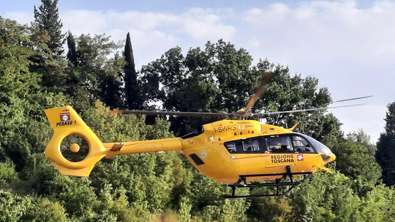 L'elisoccorso regionale Pegaso in una foto d'archivio