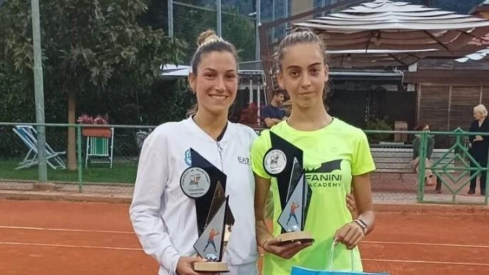 Le due finaliste del femminile, Vittoria LIvi e Irene Andrei Le due finaliste del femminile, Vittoria LIvi e Irene Andrei