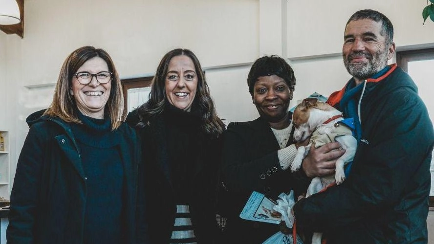Un momento del sopralluogo di Sara Funaro e Paola Galgani al Parco degli animali, sottoposto a riqualificazione Un momento del sopralluogo di Sara Funaro e Paola Galgani al Parco degli animali, sottoposto a riqualificazione