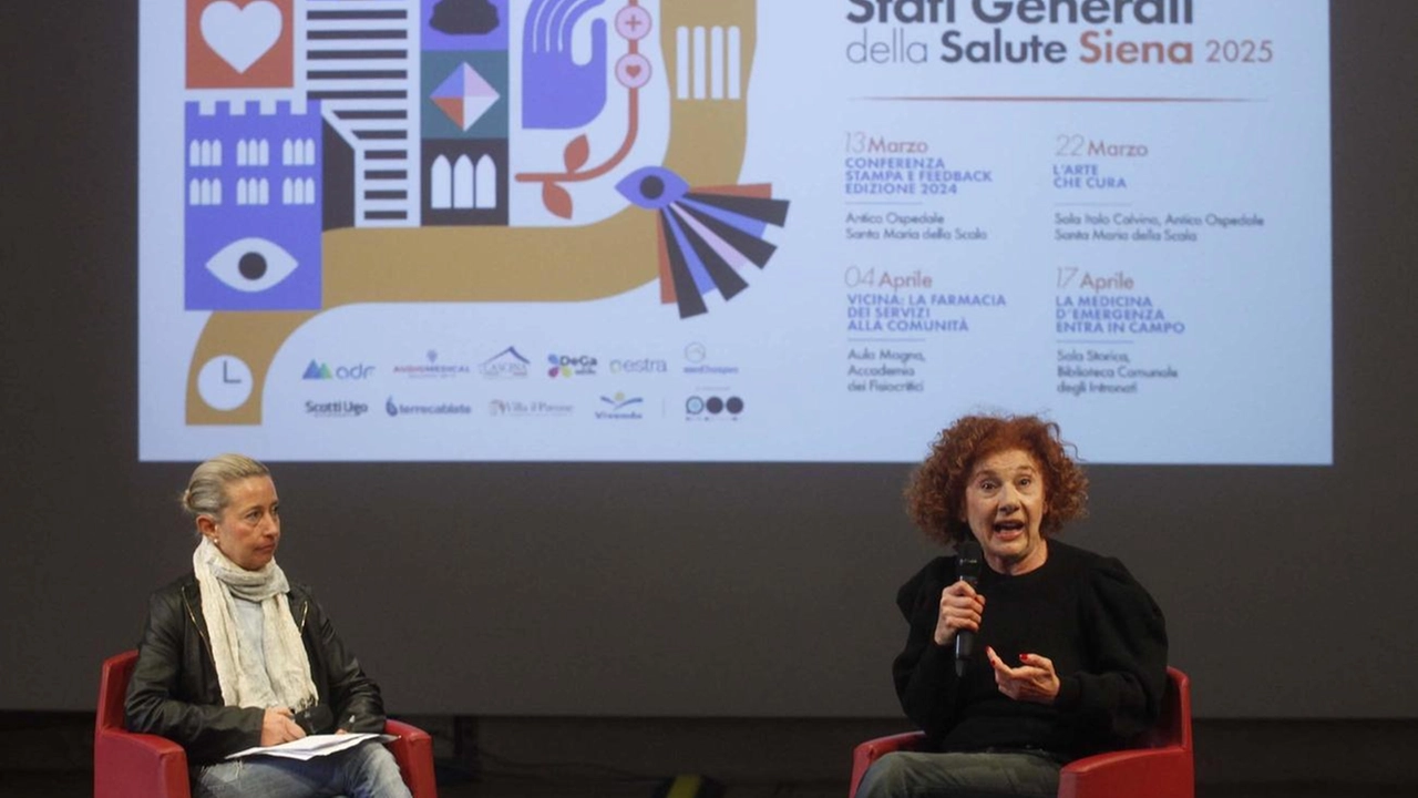 L’attrice Cinzia Leone intervistata dalla giornalista de La Nazione Cristina Belvedere