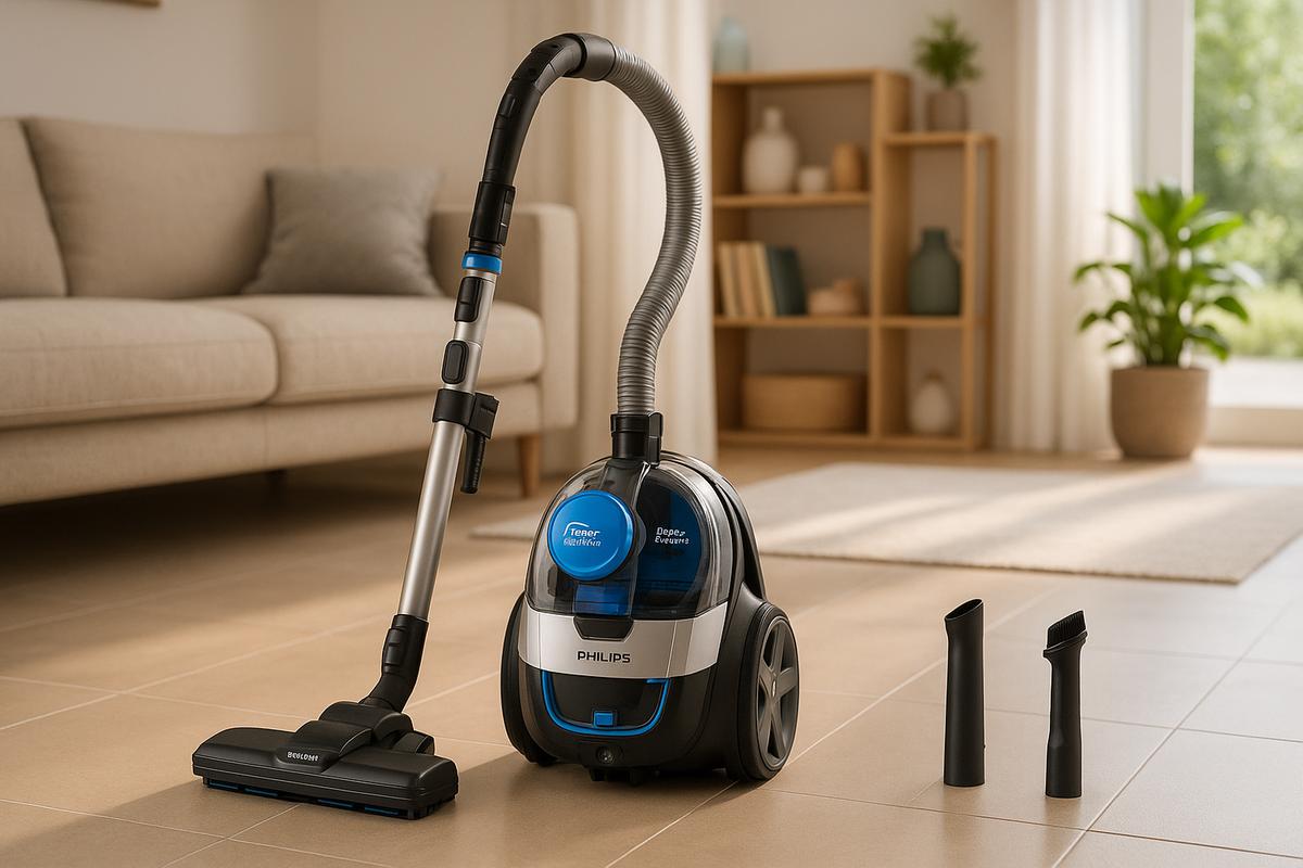 addio polvere peli e acari con l aspirapolvere senza sacco di philips ti stupir224