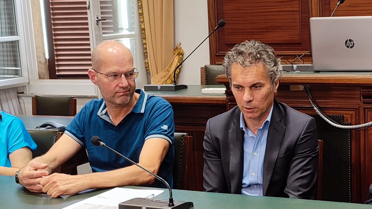 Il sindaco Betti e l'assessore Cipolli Il sindaco Betti e l'assessore Cipolli