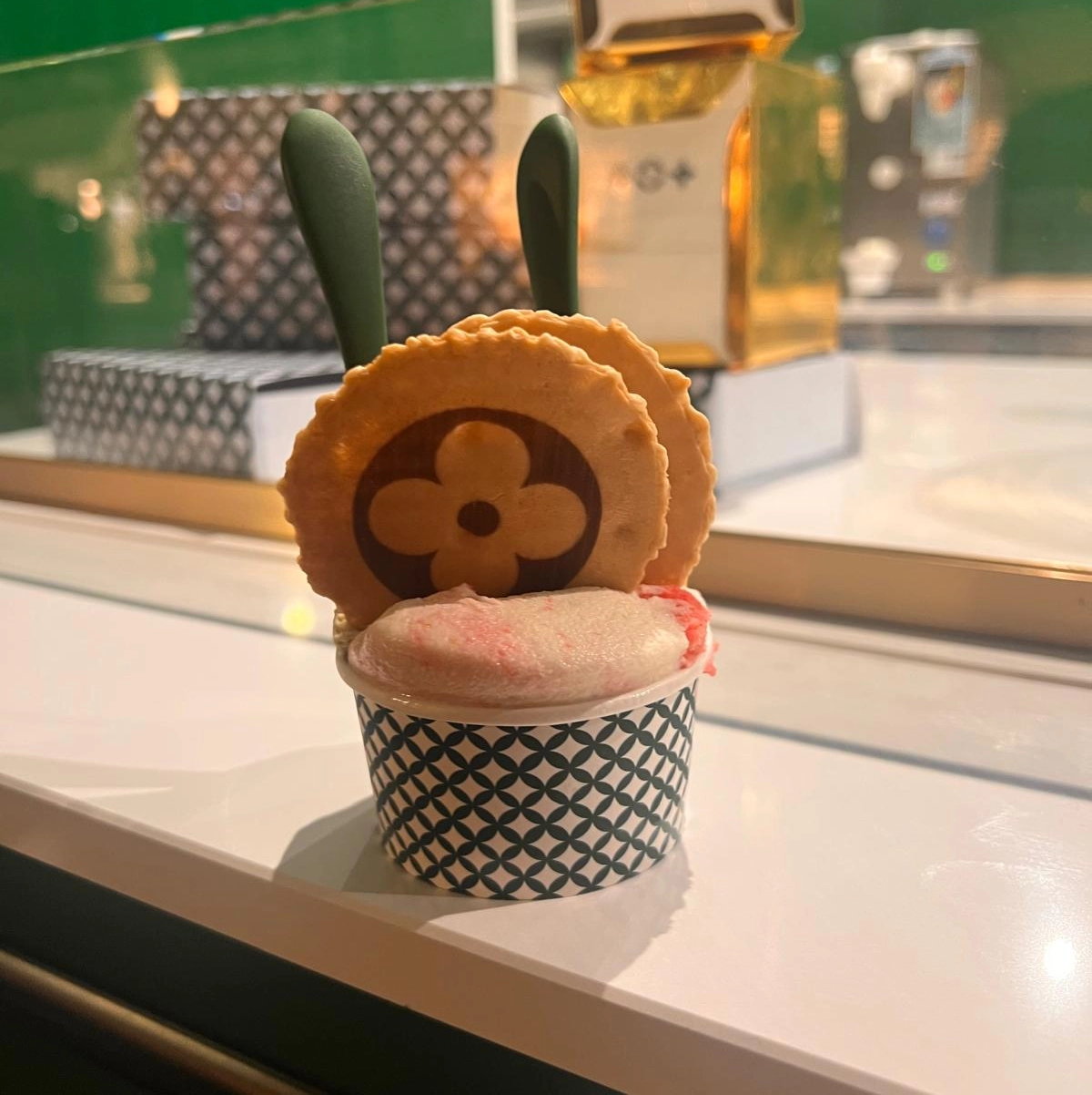 Il gelato griffato Louis Vuitton