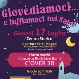 “Giovediamoci” e “Varchi d’Estate”: shopping e musica nel centro storico di Montevarchi
