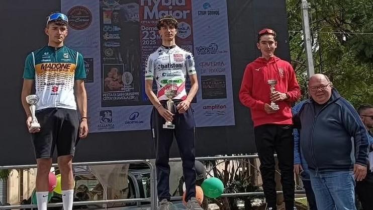 Bis per il team Pieri tra gli juniores. Simone Lucca, vittoria perfetta