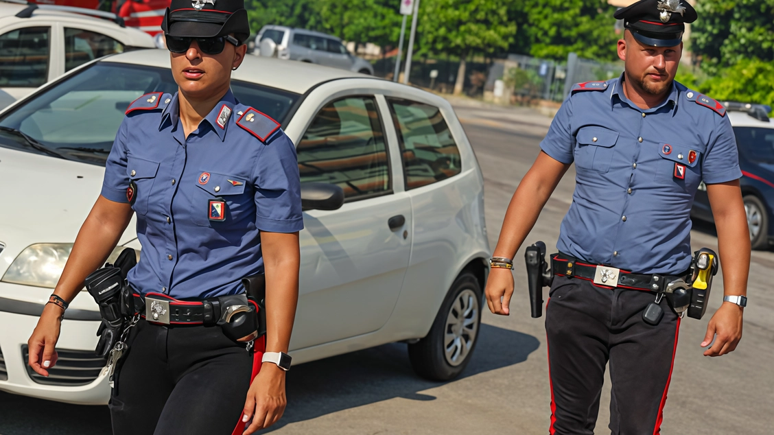 Gli uomini sono stati arrestati grazie all’intervento dei carabinieri Gli uomini sono stati arrestati grazie all’intervento dei carabinieri