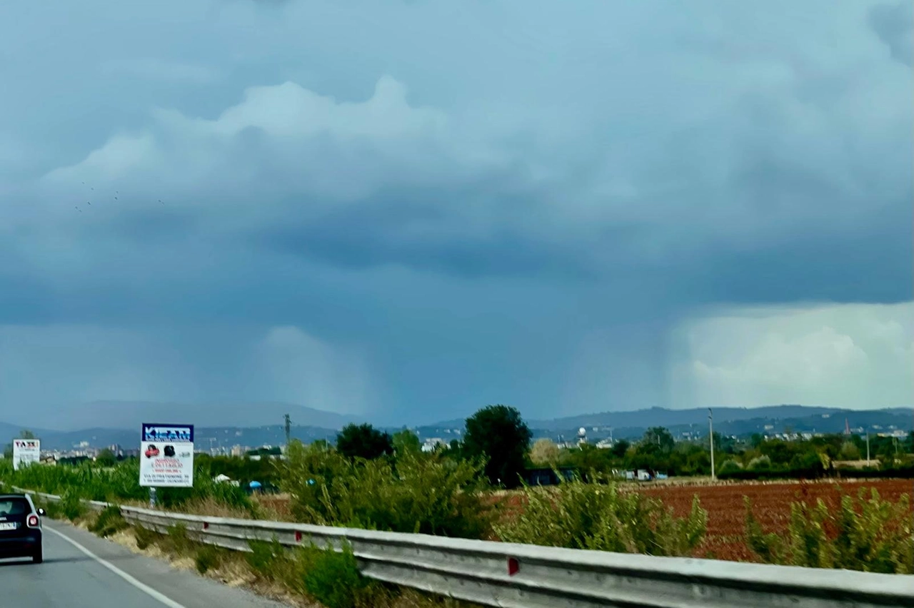 I temporali a nord di Firenze