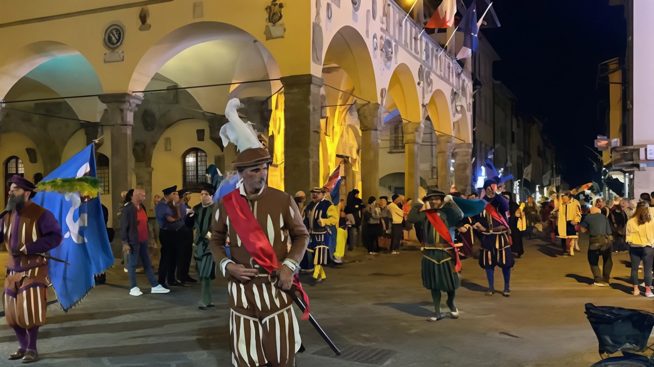 La sfilata storica al Perdono di San Giovanni