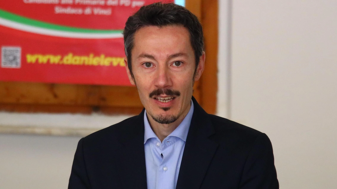 Il sindaco di Vinci, Daniele Vanni (Gasperini/FotocronacheGermogli) Il sindaco di Vinci, Daniele Vanni (Gasperini/FotocronacheGermogli)