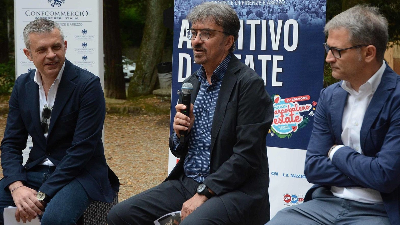 Franco Marinoni, Federico D’Ascoli e Simone Chierici presentano l’evento Franco Marinoni, Federico D’Ascoli e Simone Chierici presentano l’evento