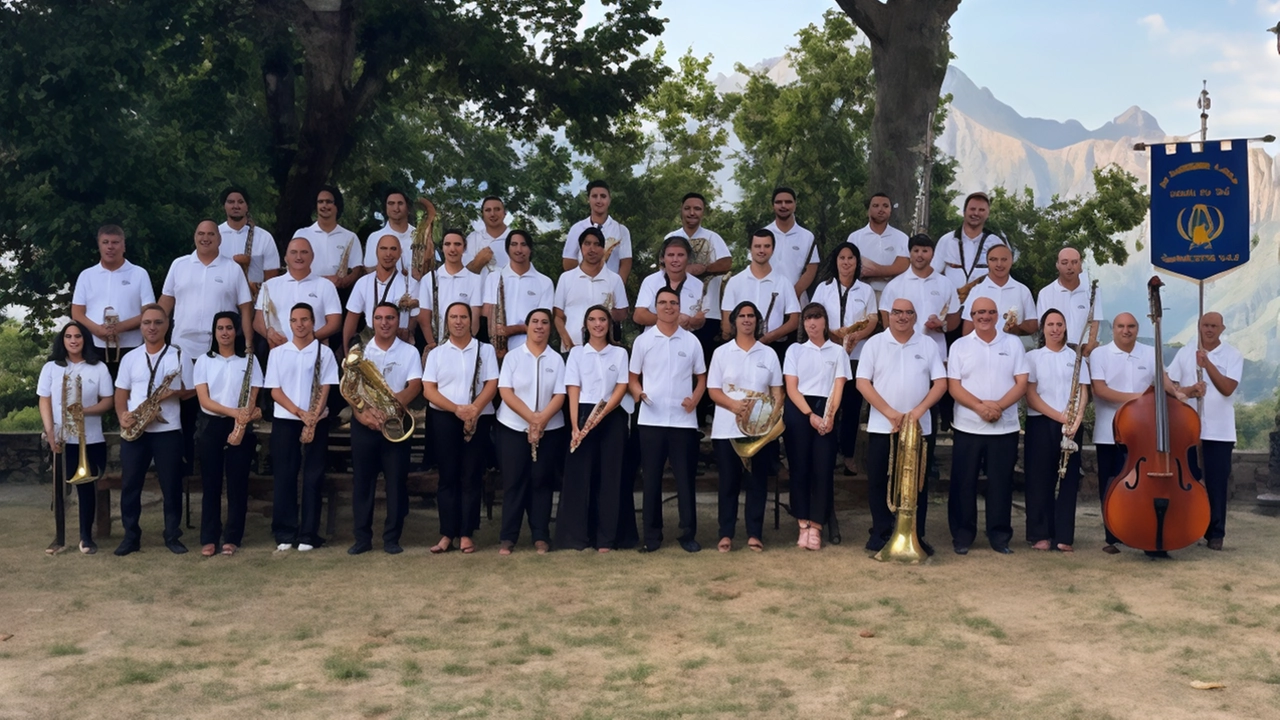 L’orchestra Santa Cecilia di Farnocchia è stata al centro di una giornata di festeggiamenti . L’orchestra Santa Cecilia di Farnocchia è stata al centro di una giornata di festeggiamenti .