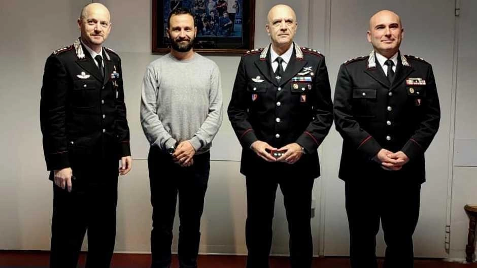 L’incontro con il colonnello Angelo Pitocco, il sindaco di Abbadia Niccolò Volpini, il capitano Lelio Licinio Prisco, il capitano Giuseppe Rotella L’incontro con il colonnello Angelo Pitocco, il sindaco di Abbadia Niccolò Volpini, il capitano Lelio Licinio Prisco, il capitano Giuseppe Rotella