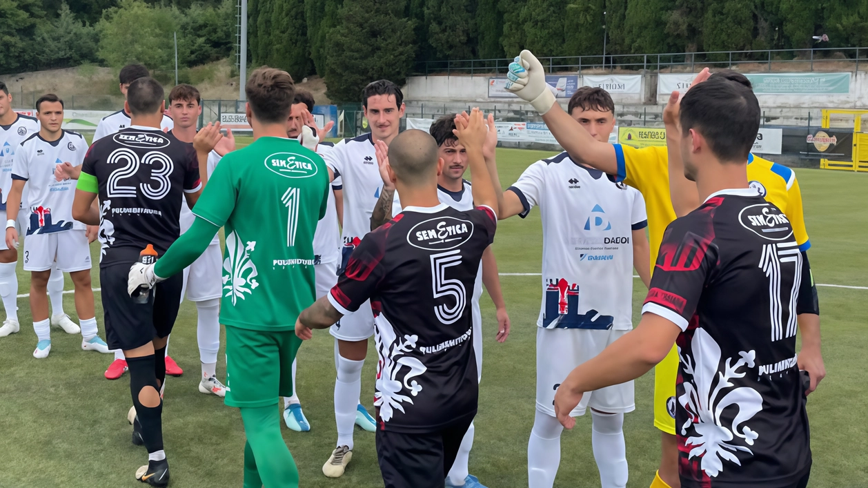 Fine partita. Il Terranuova Traiana che torna battuta dalla trasferta fiorentina contro lo Scandicci. Foto dell’Asd Terranuova Traiana Fine partita. Il Terranuova Traiana che torna battuta dalla trasferta fiorentina contro lo Scandicci. Foto dell’Asd Terranuova Traiana