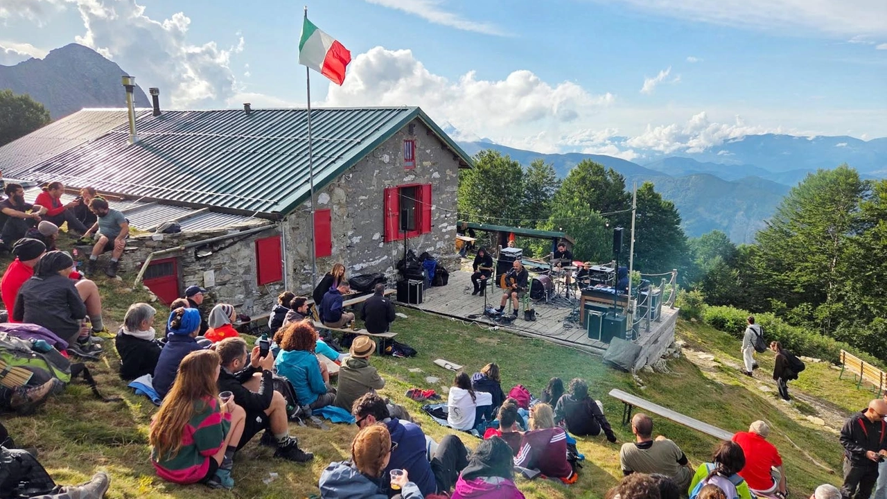 Il rifugio Rossi, una delle mete predilette della Garfagnana Il rifugio Rossi, una delle mete predilette della Garfagnana