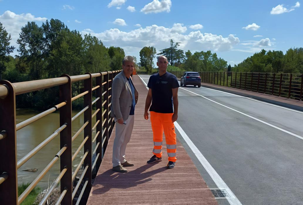 Finalmente la buona notizia, riaperto il ponte della Botte Finalmente la buona notizia, riaperto il ponte della Botte