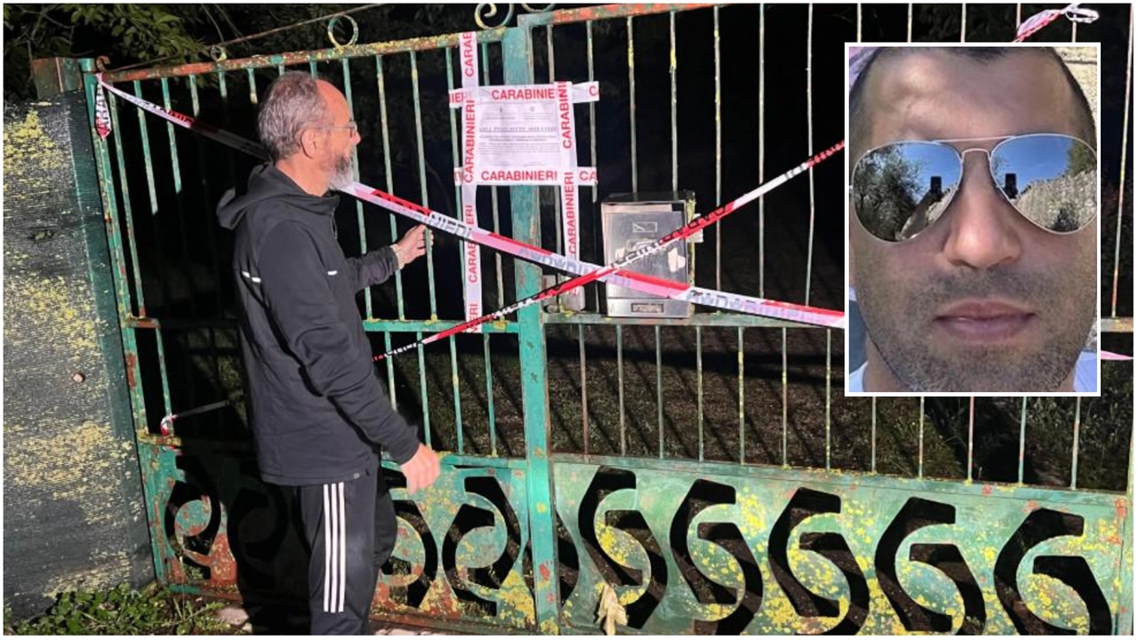 Gli esperti della Scientifica attorno al pozzo dove fu ritrovato il cadavere Gli esperti della Scientifica attorno al pozzo dove fu ritrovato il cadavere