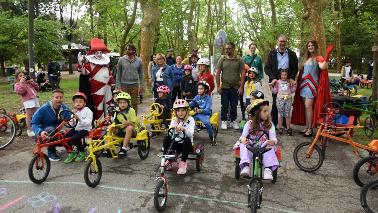 Un’invasione di "grilli" nella Pineta. La corsa ha coinvolto 120 bambini