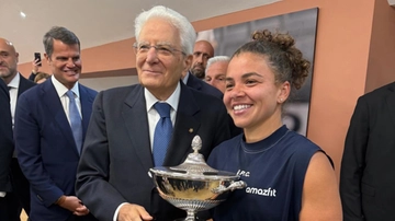 La gioia di Paolini contagia Mattarella: “Bravissima, serata indimenticabile”