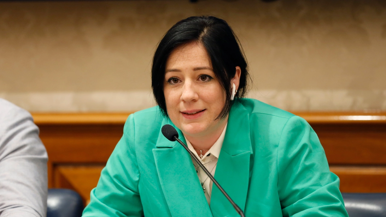 La deputata di FdI Chiara La Porta La deputata di FdI Chiara La Porta