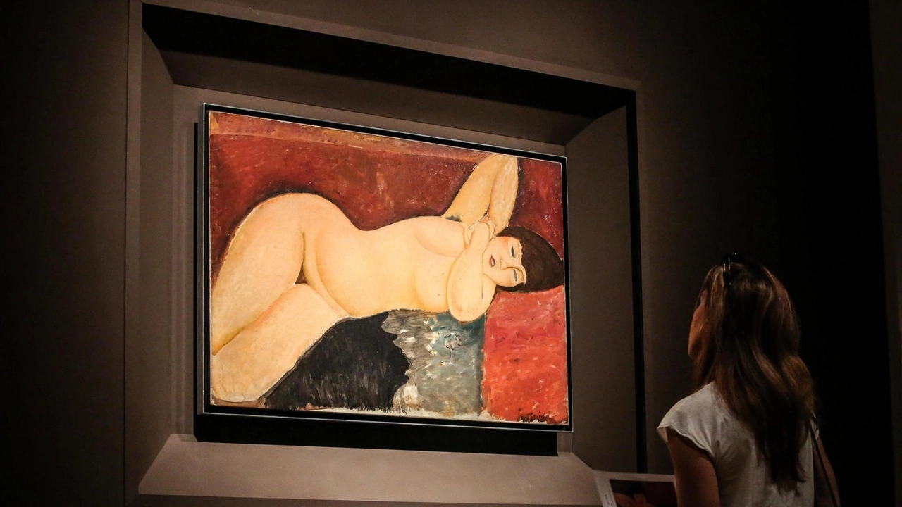 Il “Nu couché“ di Amedeo Modigliani è esposto alla Galleria. Nazionale dell’Umbria fino al 15 settembre Il “Nu couché“ di Amedeo Modigliani è esposto alla Galleria. Nazionale dell’Umbria fino al 15 settembre