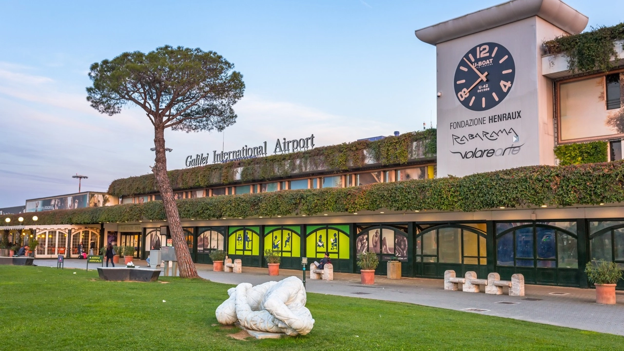 L'aeroporto Galileo Galilei di Pisa