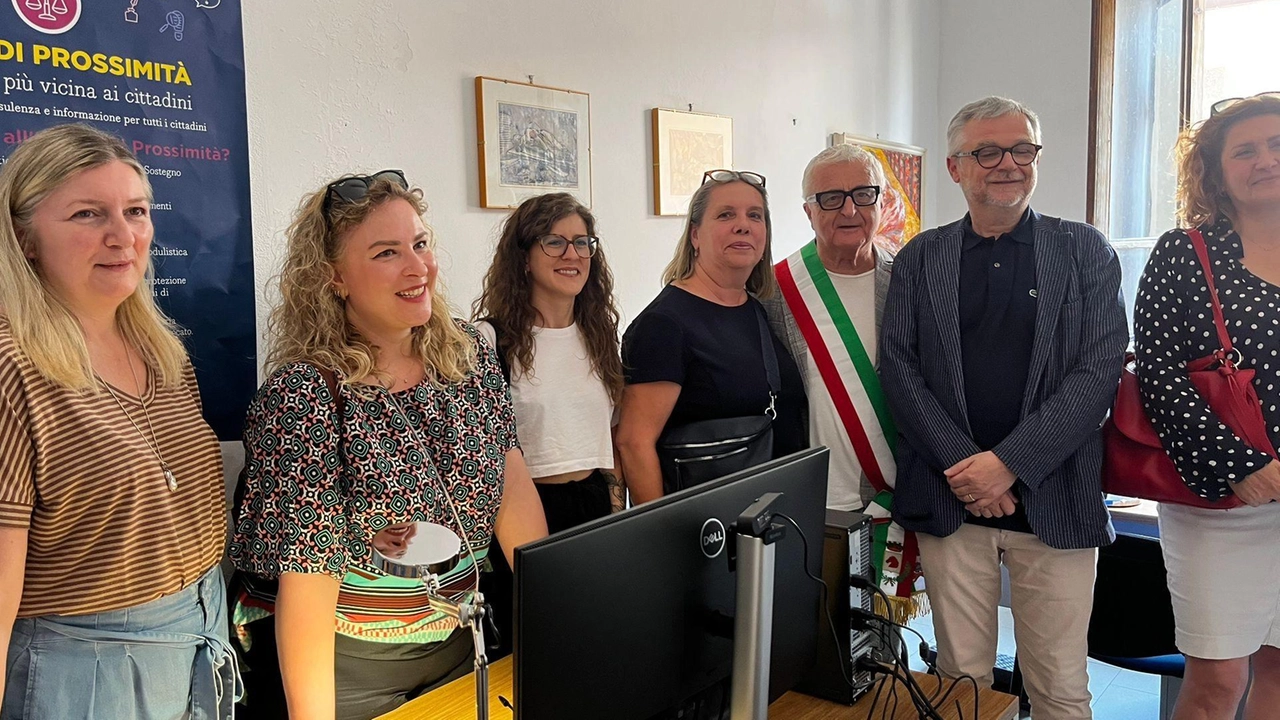 Taglio del nastro per il nuovo Ufficio di Prossimità dove sarà possibile l’accesso ai servizi giudiziari per le persone con fragilità