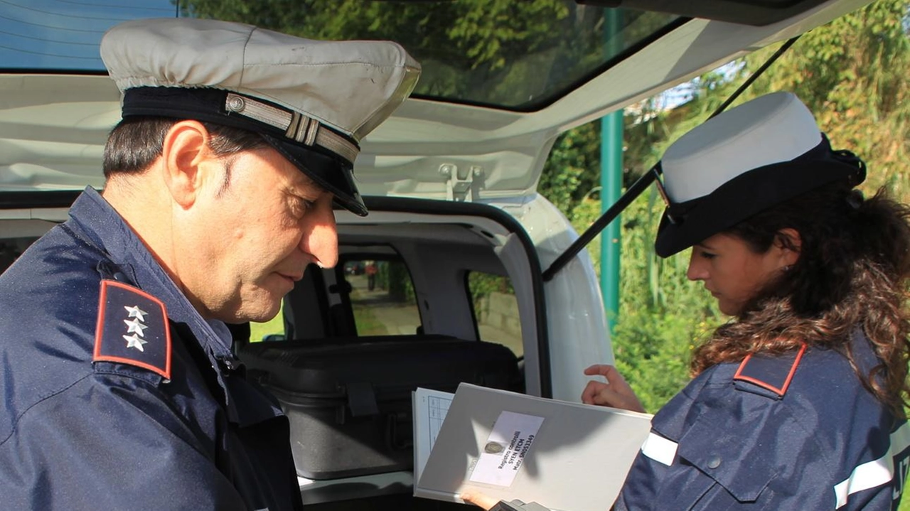 A dare l’allarme sono stati alcuni cittadini della zona alta di Bagno a Ripoli: sul posto quattro volanti della polizia municipale (FotocronacheGermogli)