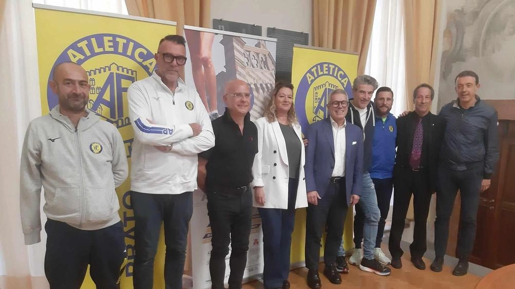 La presentazione del campionato di marcia La presentazione del campionato di marcia