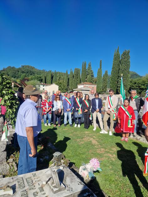 ricordati i partigiani del gruppo valanga caduti sul monte rovaio