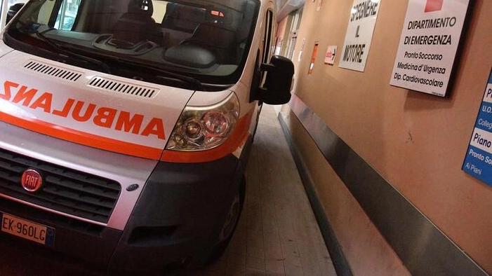 Un'ambulanza in una foto di repertorio