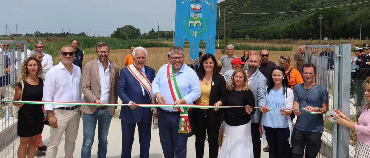Asciano, nuovo invaso antincendio: "Fondamentale per il monte pisano"