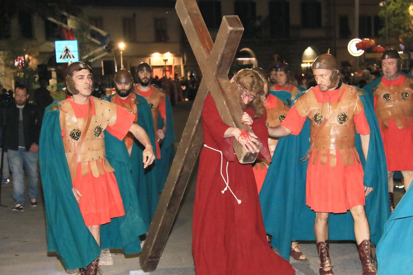 A Grassina, vicino Firenze, c’è la rievocazione storica della Passione di Cristo