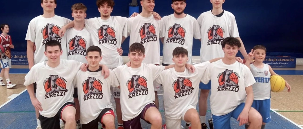 Il titolo toscano Under19 di basket verrà assegnato ad Arezzo