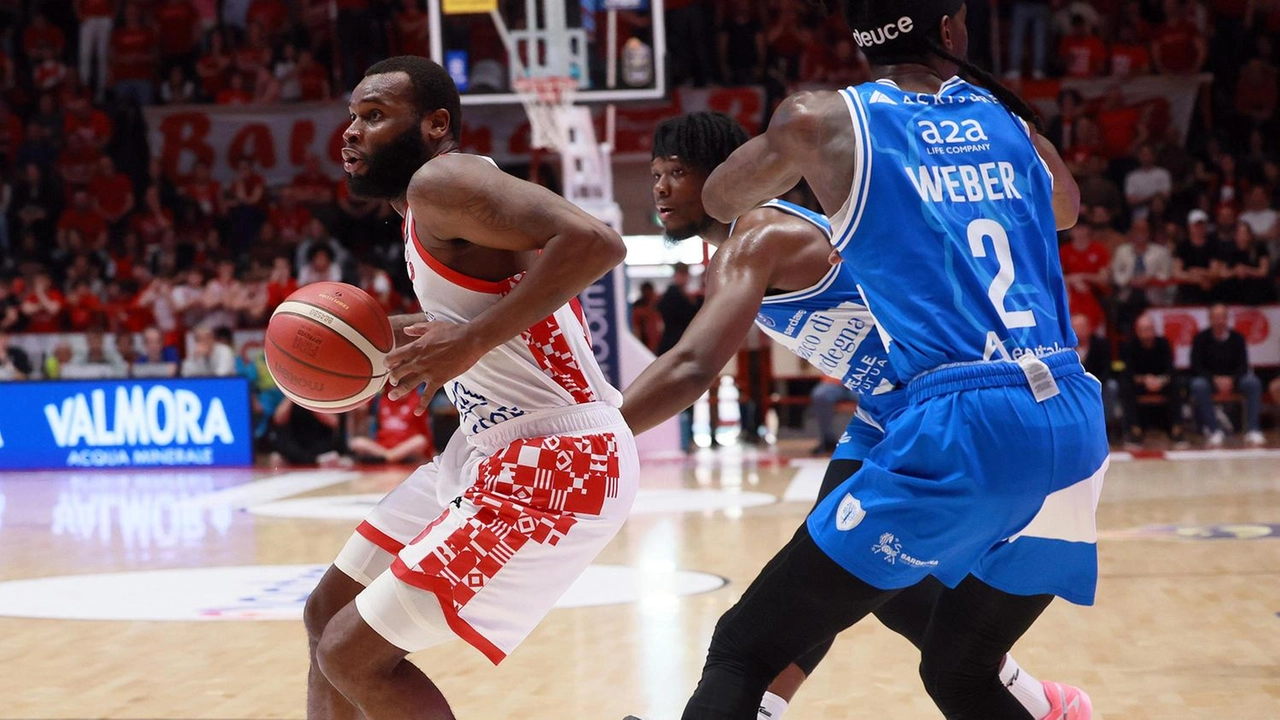 Kadeem Allen nella partita persa domenica scorsa contro Sassari