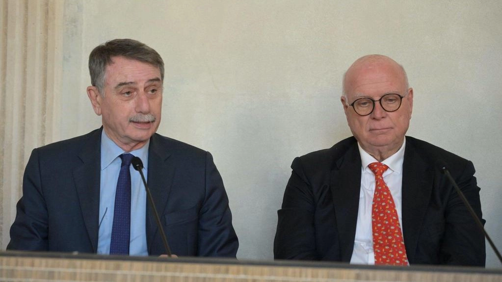 I vertici di Comieco: il direttore generale Carlo Montalbetti e il presidente Amelio Cecchini